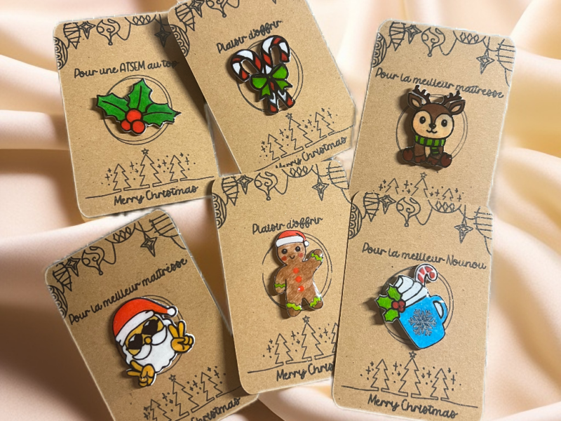 Petits pins de Noël