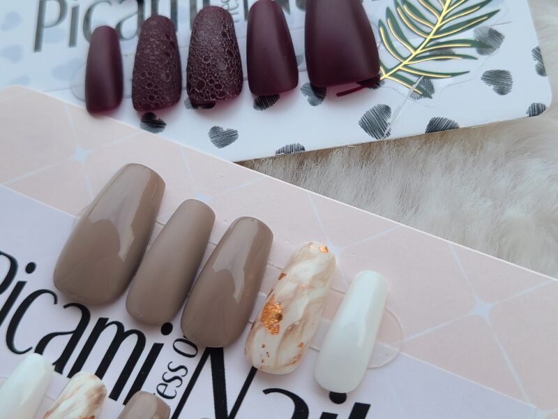 PicamiNails - Press On Nails - Faux-ongles RÉUTILISABLES