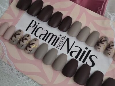 PicamiNails - Press On Nails - Faux-ongles RÉUTILISABLES